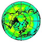 Ozone Field of 03 August 2008