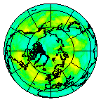 Ozone Field of 09 August 2008