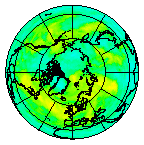 Ozone Field of 10 August 2008