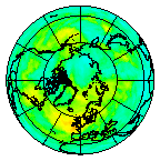 Ozone Field of 12 August 2008