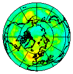 Ozone Field of 13 August 2008