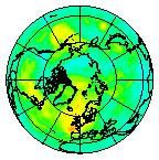Ozone Field of 14 August 2008