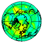 Ozone Field of 15 August 2008