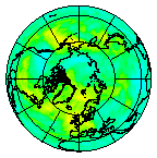Ozone Field of 16 August 2008