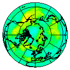 Ozone Field of 28 August 2008