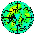 Ozone Field of 29 August 2008