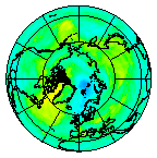 Ozone Field of 13 September 2008
