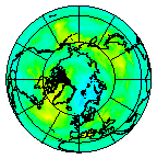 Ozone Field of 14 September 2008
