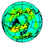 Ozone Field of 24 September 2008