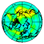 Ozone Field of 11 October 2008
