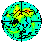 Ozone Field of 12 October 2008