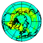 Ozone Field of 18 October 2008