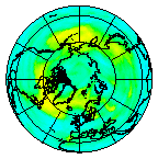 Ozone Field of 19 October 2008