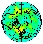 Ozone Field of 21 October 2008
