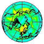 Ozone Field of 22 October 2008
