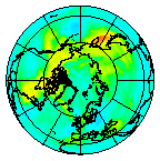 Ozone Field of 29 October 2008