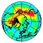 Ozone Field of 17 November 2008