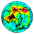 Ozone Field of 18 November 2008
