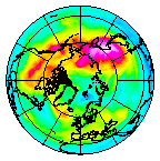 Ozone Field of 12 December 2008