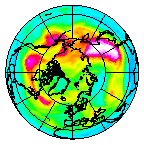Ozone Field of 20 December 2008