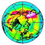 Ozone Field of 21 December 2008