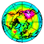 Ozone Field of 22 December 2008