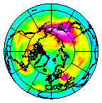 Ozone Field of 23 December 2008