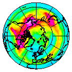 Ozone Field of 27 December 2008