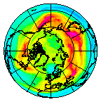 Ozone Field of 09 January 2009
