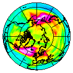 Ozone Field of 17 January 2009