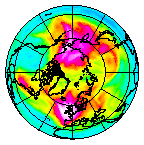Ozone Field of 20 January 2009