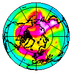 Ozone Field of 23 January 2009