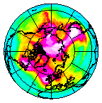 Ozone Field of 25 January 2009