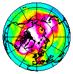 Ozone Field of 27 January 2009
