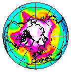 Ozone Field of 02 February 2009