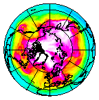 Ozone Field of 16 February 2009