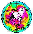 Ozone Field of 18 February 2009