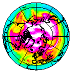 Ozone Field of 21 February 2009
