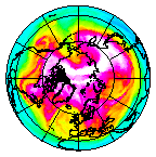 Ozone Field of 23 February 2009