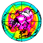 Ozone Field of 26 February 2009