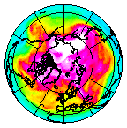 Ozone Field of 01 March 2009