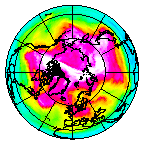 Ozone Field of 10 March 2009