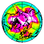 Ozone Field of 11 March 2009