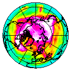 Ozone Field of 14 March 2009
