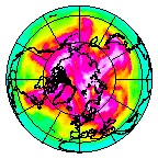 Ozone Field of 23 March 2009