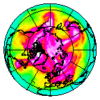 Ozone Field of 24 March 2009