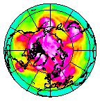 Ozone Field of 25 March 2009