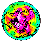 Ozone Field of 27 March 2009