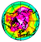 Ozone Field of 01 April 2009