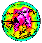 Ozone Field of 08 April 2009